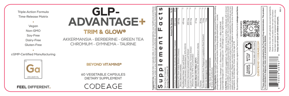 GLP-Advantage+, 60 Capsules