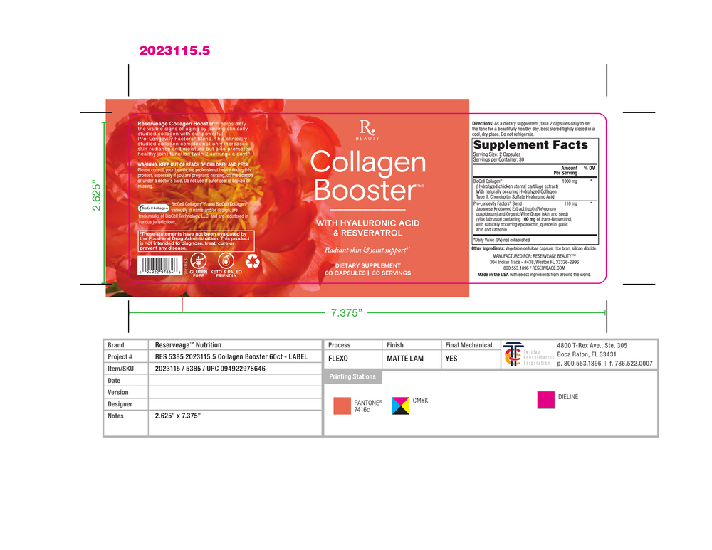 Collagen Booster, 60 Capsules , Brand_Reserveage Form_Capsules Requires Consultation Size_60 Capsules