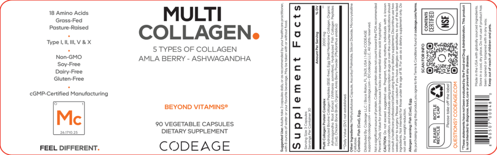 Multi Collagen Capsules, 90 Capsules