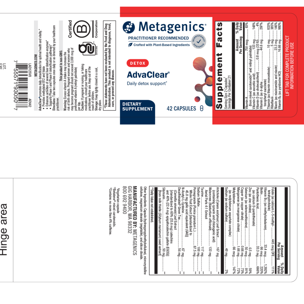 AdvaClear®, 42 Capsules , caps Emersons Emersons-Alt Form_Capsules