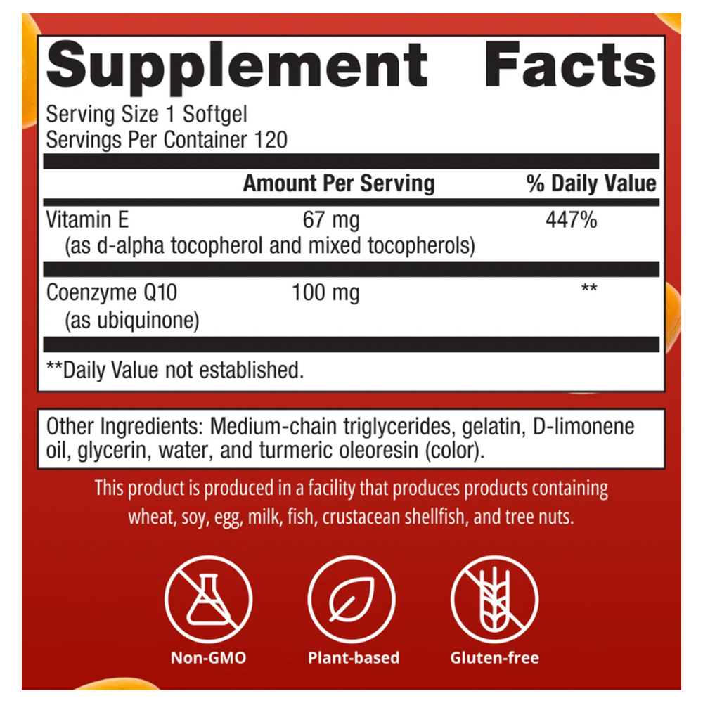 CoQ10 ST-100™, 120 Softgels , Emersons Emersons-Alt Form_Softgels softgels