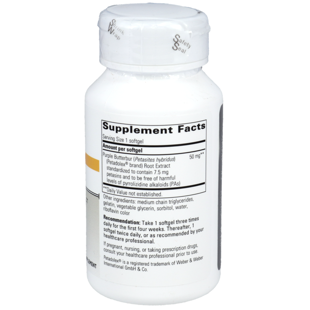 Petadolex (Patented Brain Support), 60 Softgels