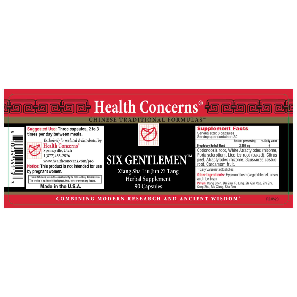 Six Gentlemen, 90 Capsules