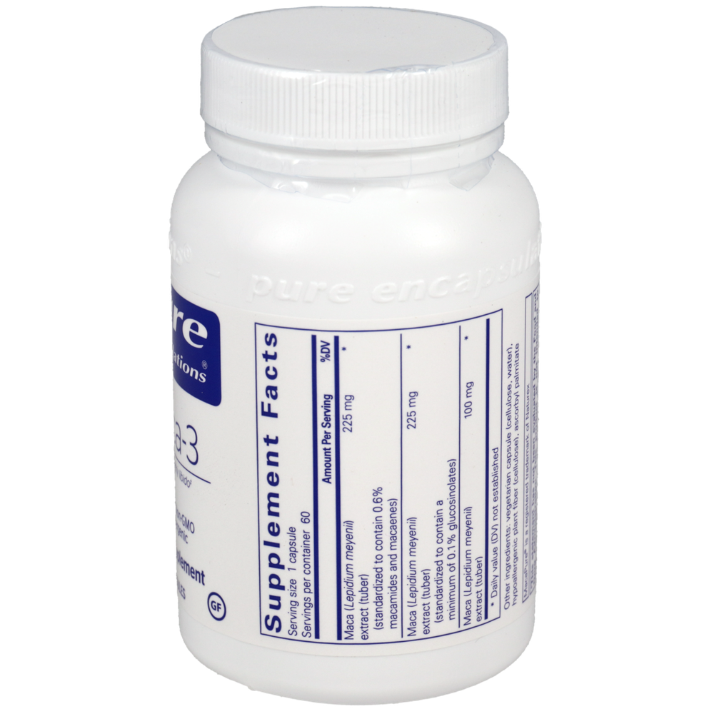 Maca-3, 60 Capsules , Brand_Pure Encapsulations caps Emersons