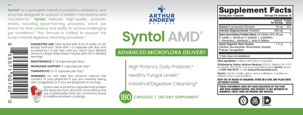 Arthur Andrew Medical Syntol AMD - back