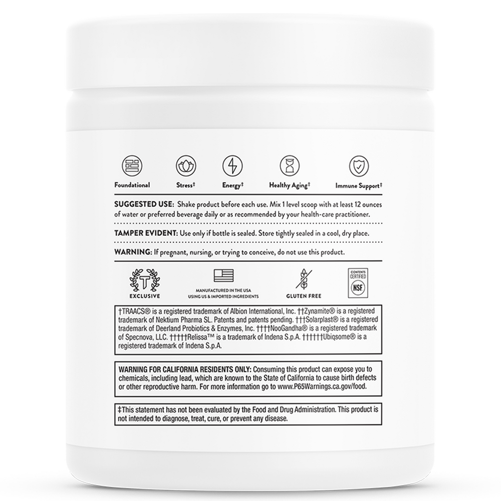 Daily Greens Plus, 204 g Powder , Brand_Thorne Research Form_Powder Size_204 g