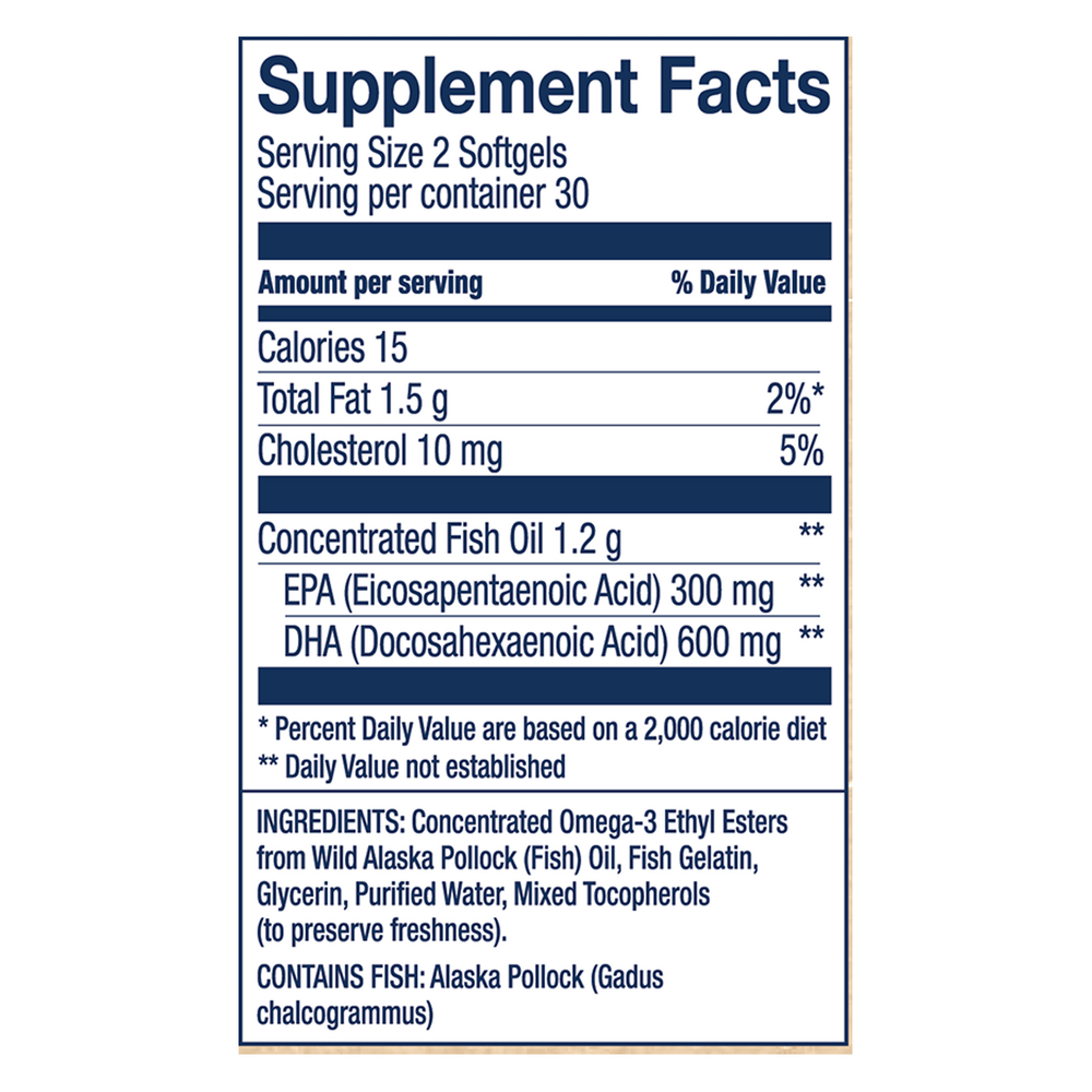 Prenatal DHA, 60 Softgels , Brand_Wiley's Fish Oil Form_Softgels Size_60 Softgels