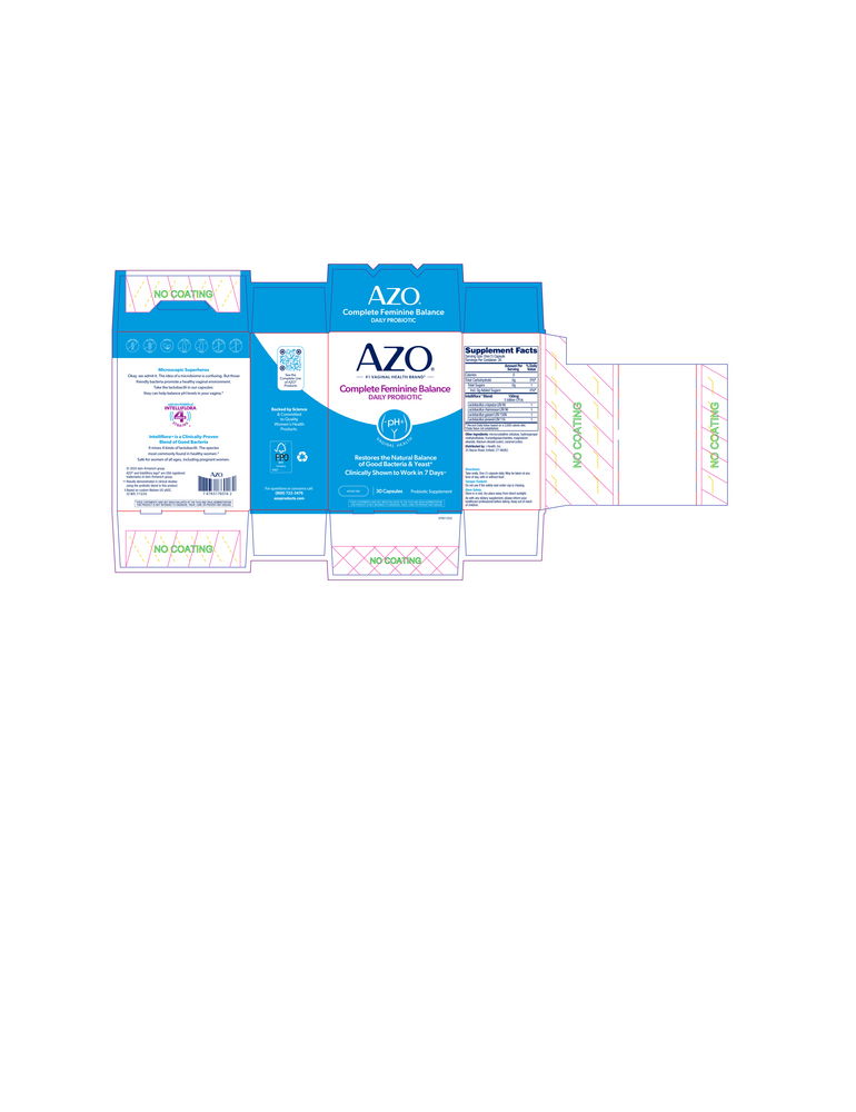 Azo Complete Feminine Balance, 30 Capsules