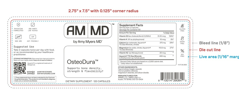 Amy Myers MD OsteoDura - back