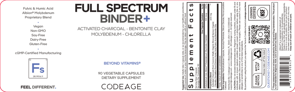 Binder +, 90 Capsules