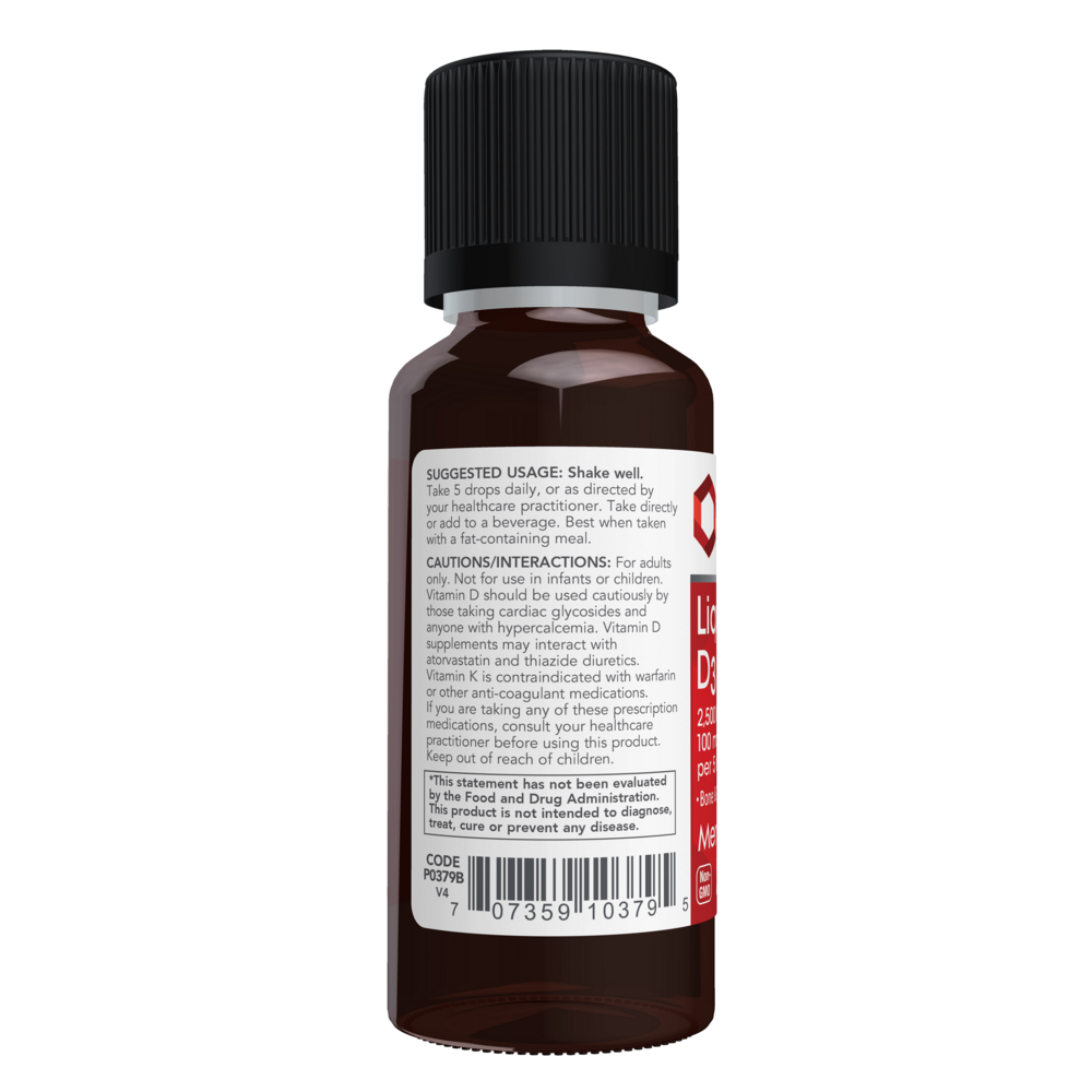 Liquid Vitamin D3 & MK-7, 30 Milliliters , Brand_Protocol for Life Balance Form_Liquid liquid Requires Consultation Size_30 Milliliters