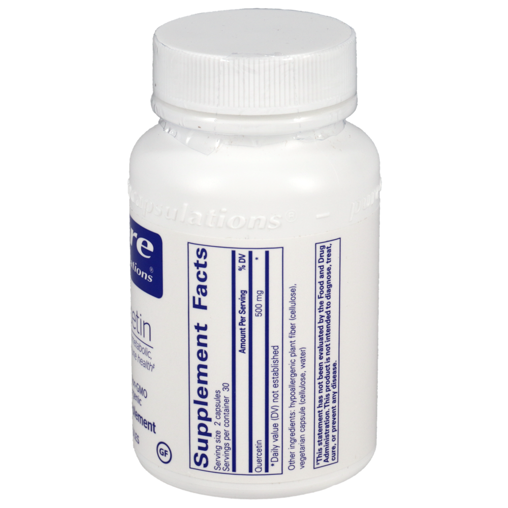 Quercetin, 60 Capsules , Brand_Pure Encapsulations Form_Capsules Requires Consultation Size_60 Capsules
