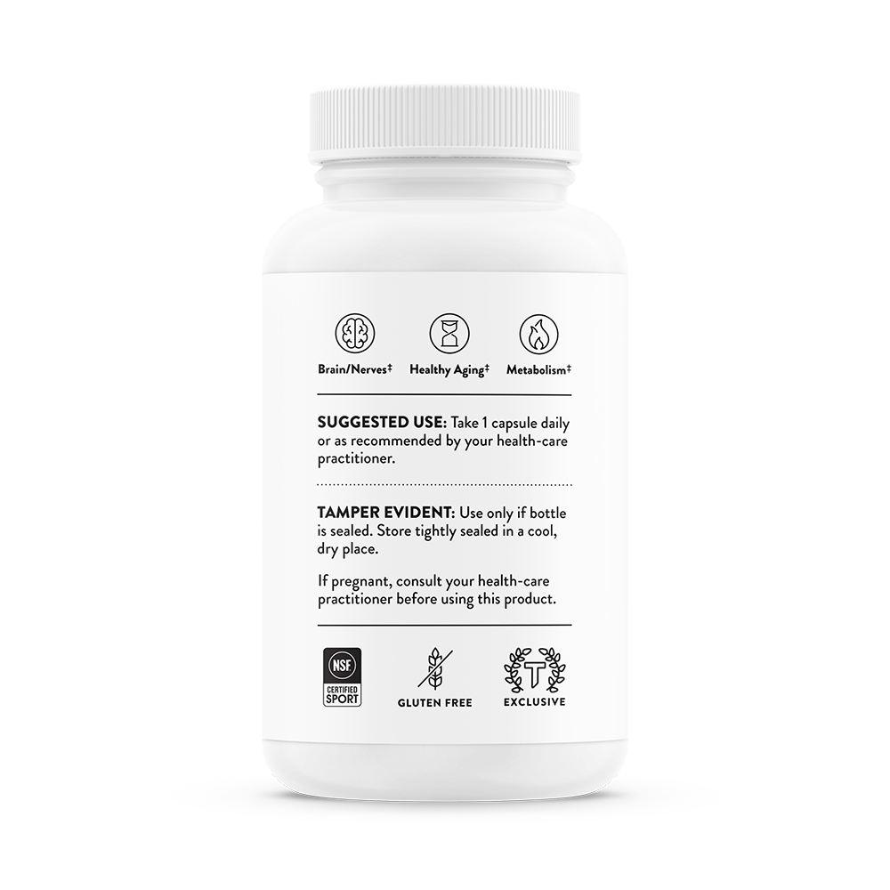 Niacel 400, 60 Capsules , Brand_Thorne Research Form_Capsules Size_60 Capsules
