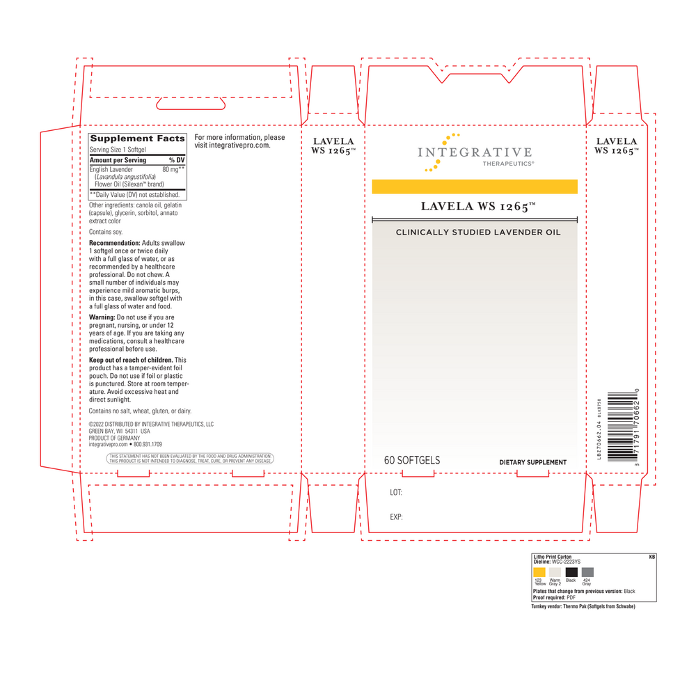 Lavela WS 1265, 60 Softgels