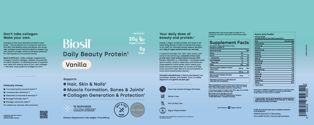 Daily Beauty Protein Vanilla, 480 g Powder
