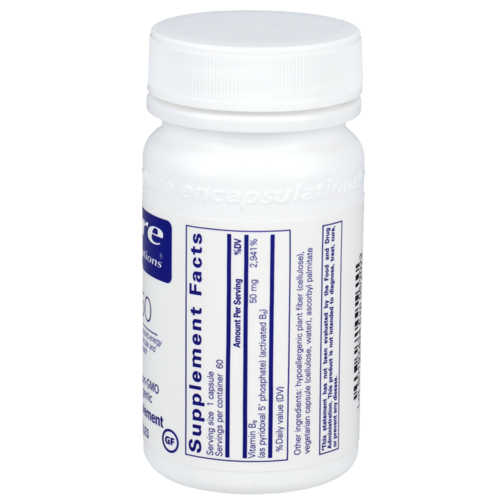 P5P 50, 60 Capsules , Brand_Pure Encapsulations Form_Capsules Requires Consultation Size_60 Capsules