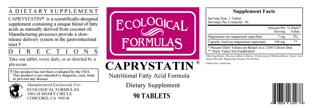 Caprystatin, 90 Tablets