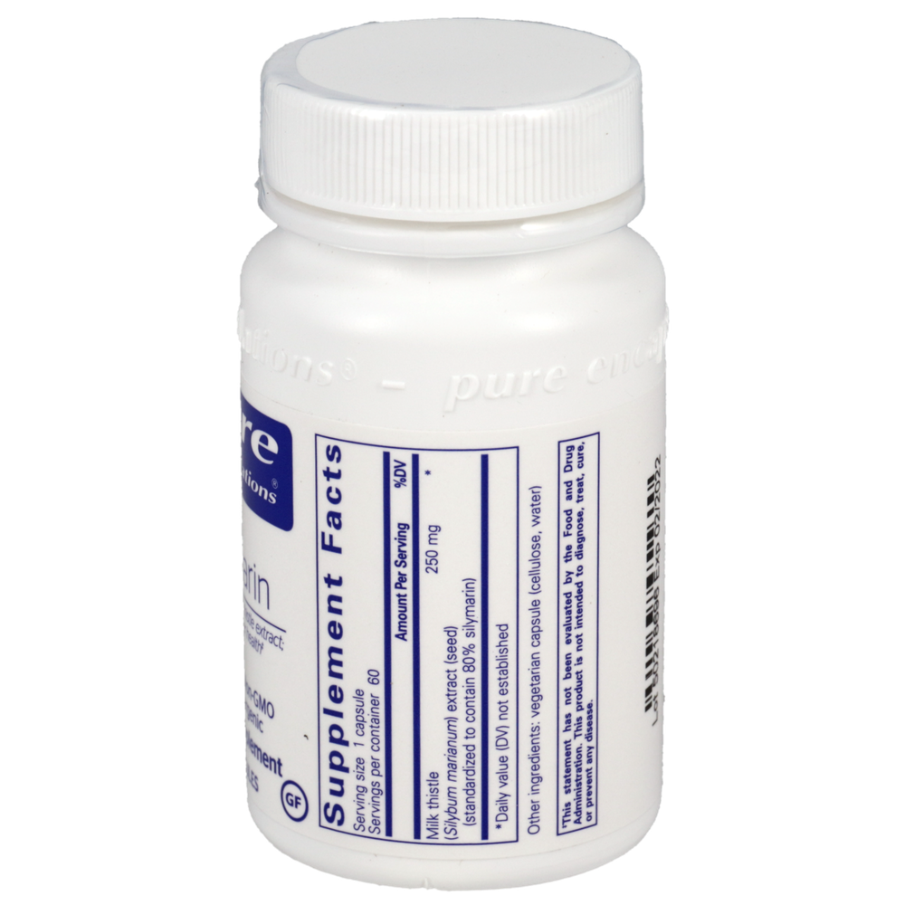 Silymarin, 60 Capsules , Brand_Pure Encapsulations caps Emersons