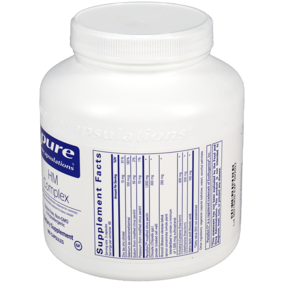 HM Complex, 180 Capsules , Brand_Pure Encapsulations caps Emersons