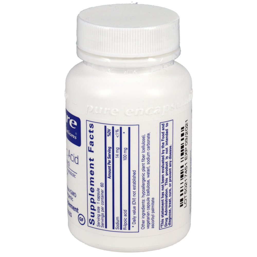 R-Lipoic Acid (stabilized), 60 Capsules , Brand_Pure Encapsulations caps Emersons Form_Capsules Requires Consultation Size_60 Capsules