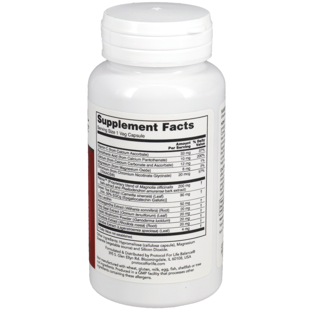 Adrenal Cortisol Support, 90 Capsules , Brand_Protocol for Life Balance capsules Form_Capsules Requires Consultation Size_90 Capsules