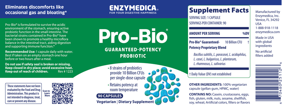 Pro-Bio, 90 Capsules
