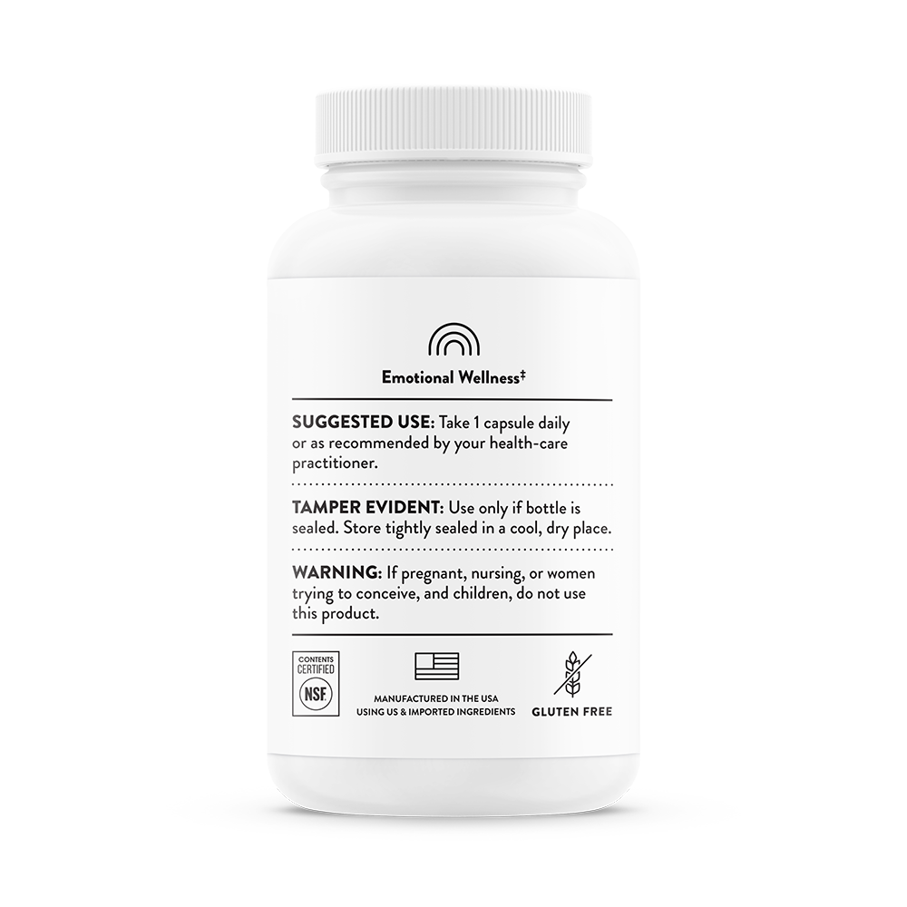Rapid Relief Saffron, 30 Capsules , Brand_Thorne Research Form_Capsules Size_30 Capsules