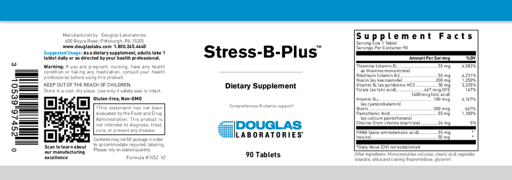 Stress-B-Plus, 90 Tablets