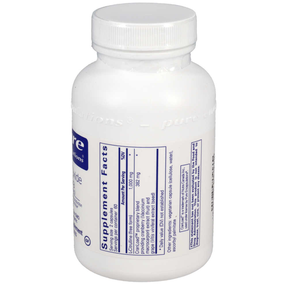 Nitric Oxide Ultra, 120 Capsules , Brand_Pure Encapsulations caps Emersons
