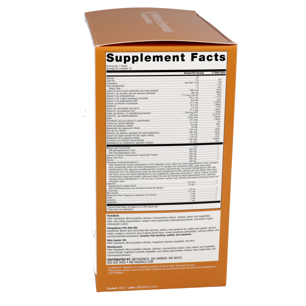 Wellness Essentials® Healthy Balance, 30 Packets , Emersons Emersons-Alt Form_Packets