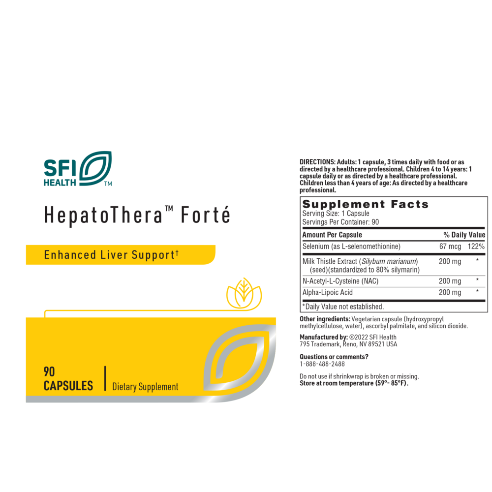 Hepatothera™ Forté, 90 Capsules