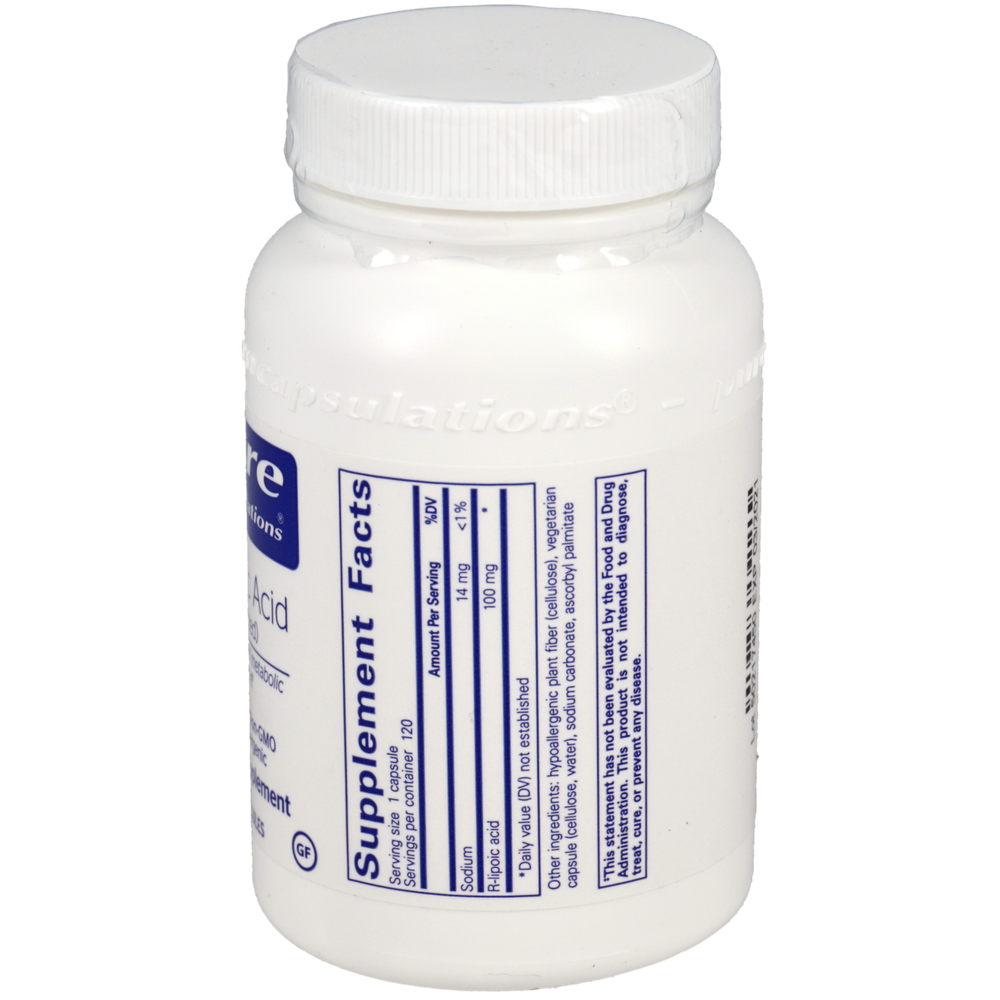 R-Lipoic Acid (stabilized), 120 Capsules , Brand_Pure Encapsulations caps Emersons Form_Capsules Requires Consultation Size_120 Capsules