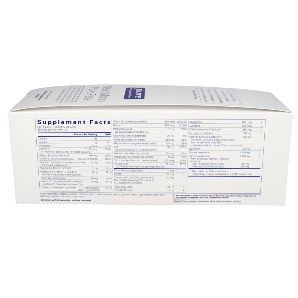 NeuroMood Pure Pack, 30 Packets , Brand_Pure Encapsulations Emersons