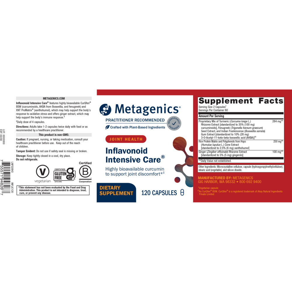 Inflavonoid Intensive Care®, 120 Capsules , caps Emersons Emersons-Alt Form_Capsules