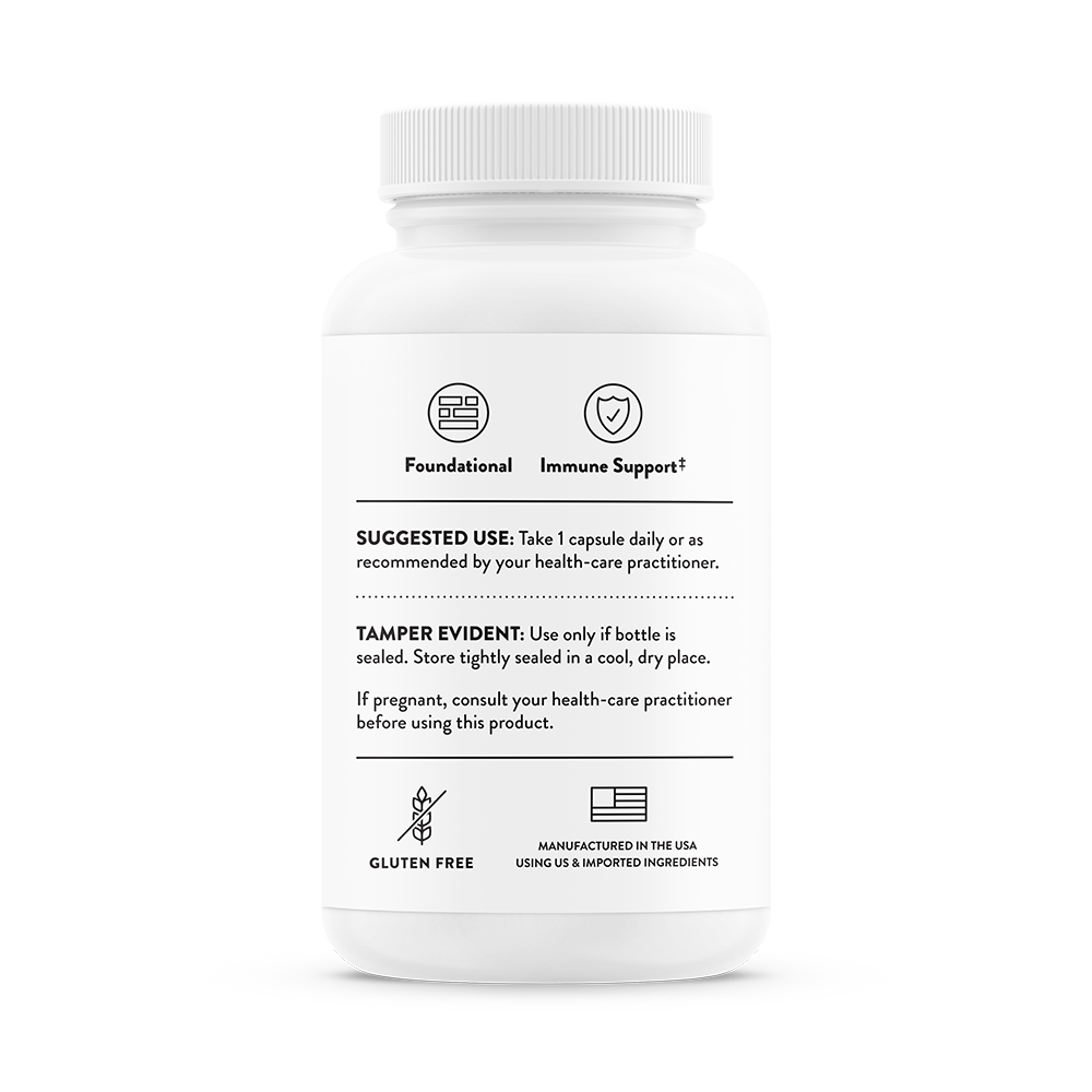 Zinc Picolinate 30mg, 60 Capsules , Brand_Thorne Research Form_Capsules Size_60 Capsules