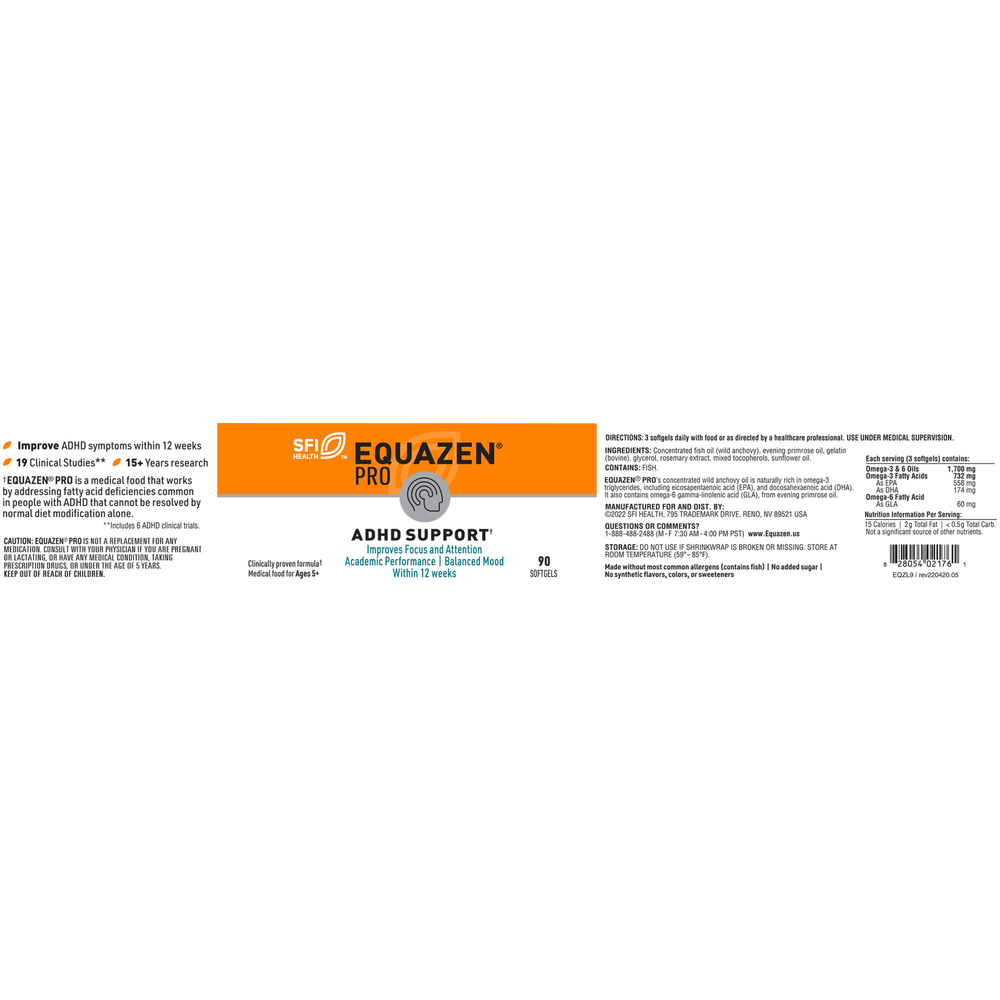 Equazen® Pro, 90 Softgels