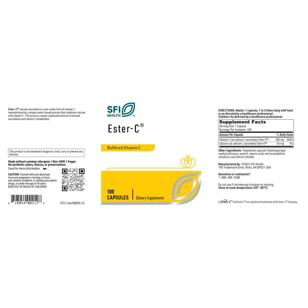 Ester-C®, 100 Capsules