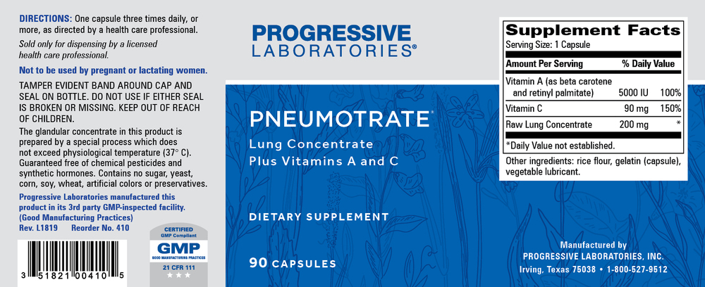 Pneumotrate, 90 Capsules , Brand_Progressive Labs capsules Form_Capsules Requires Consultation Size_90 Capsules