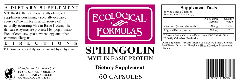 Sphingolin, 60 Capsules