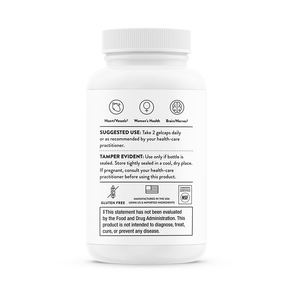 Prenatal DHA, 60 Gelcaps , Brand_Thorne Research Form_Gelcaps Size_60 Gelcaps