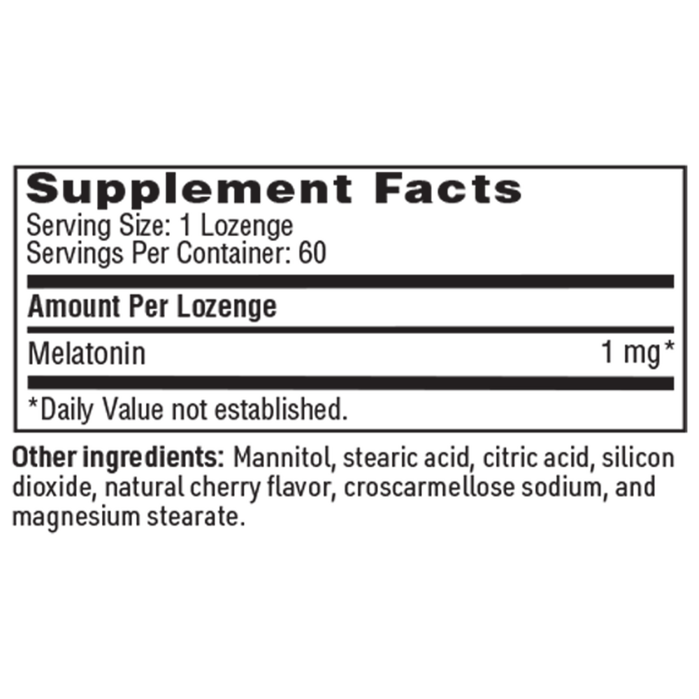 Melatonin Lozenge, 60 Lozenges
