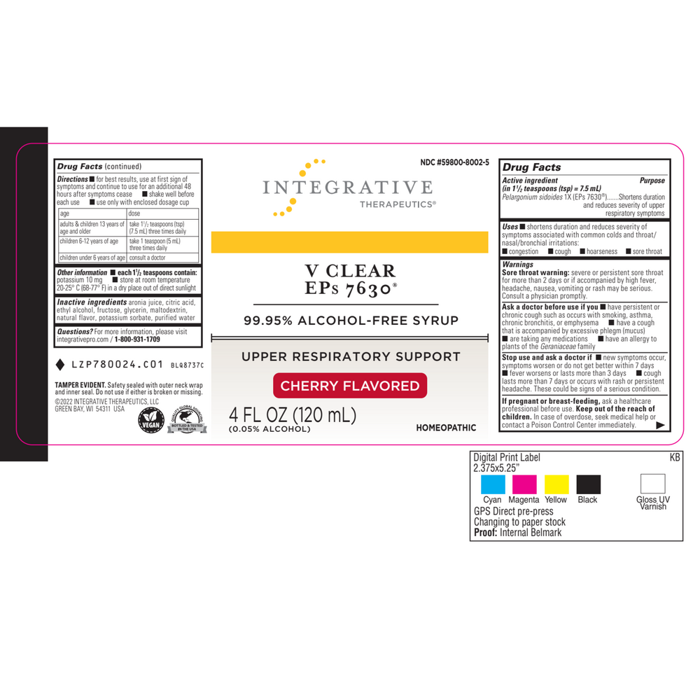 V Clear EPs 7630® Cherry Flavor, 120 mL