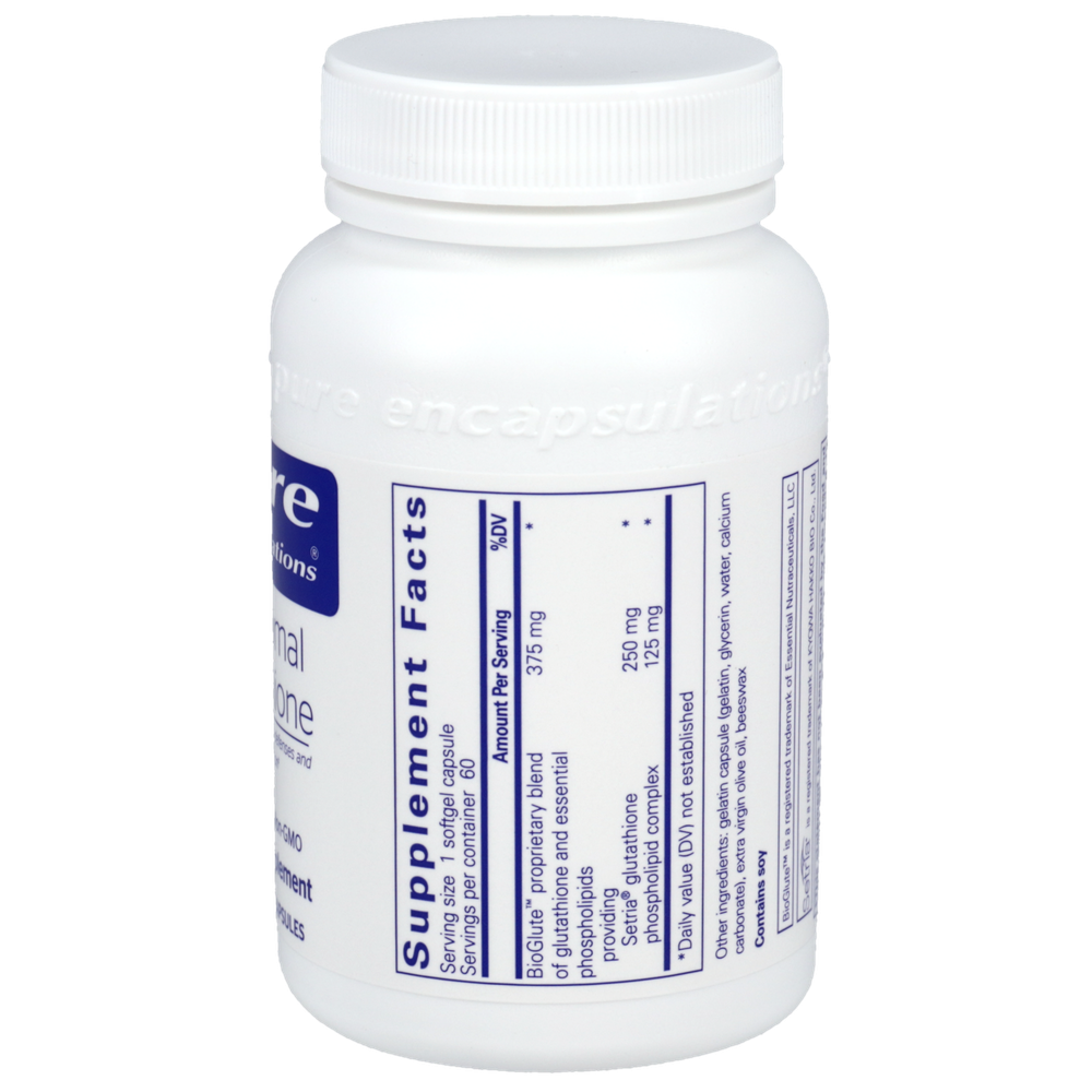 Liposomal Glutathione, 60 Capsules , Brand_Pure Encapsulations caps Emersons