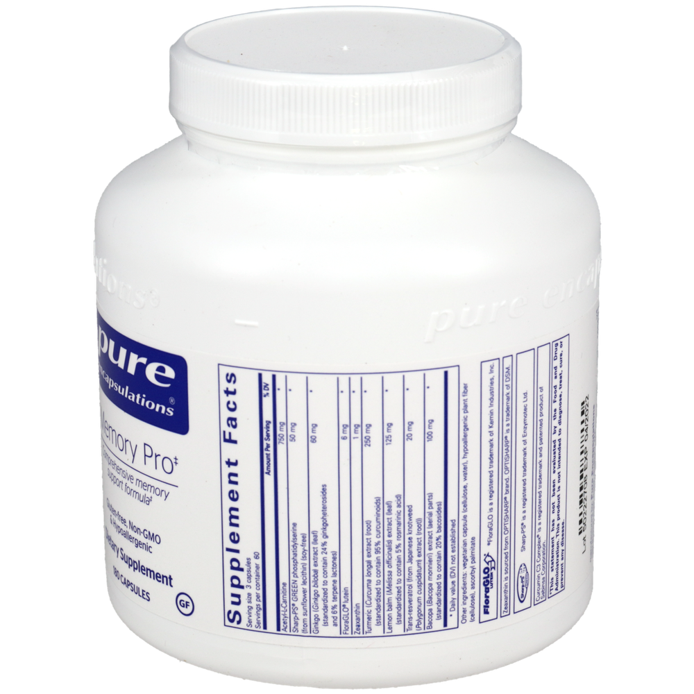 Memory Pro, 180 Capsules