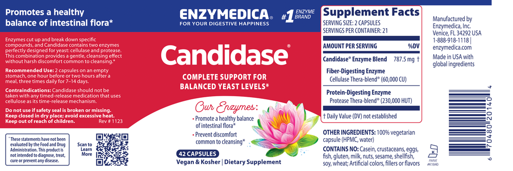 Candidase, 42 Capsules