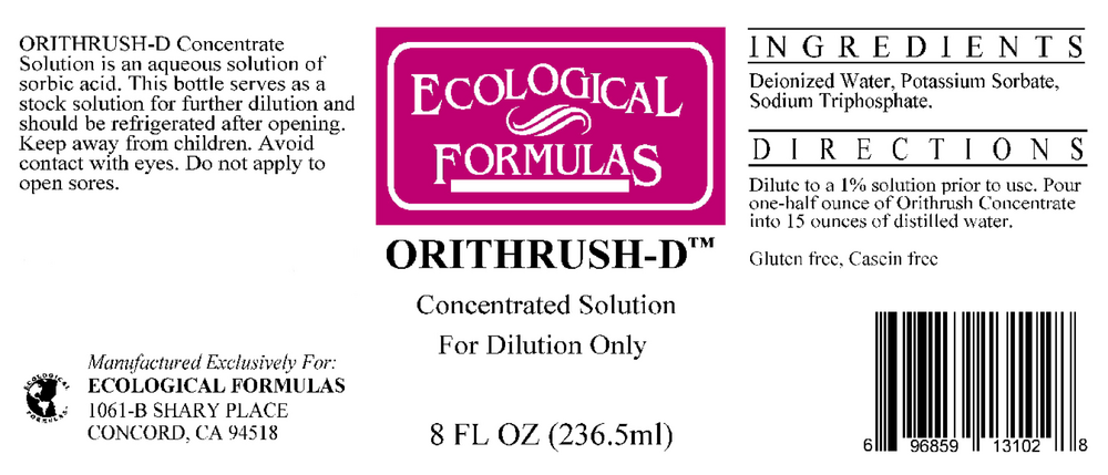 Orithrush-D (Potassium Sorbate 20%), 8 oz