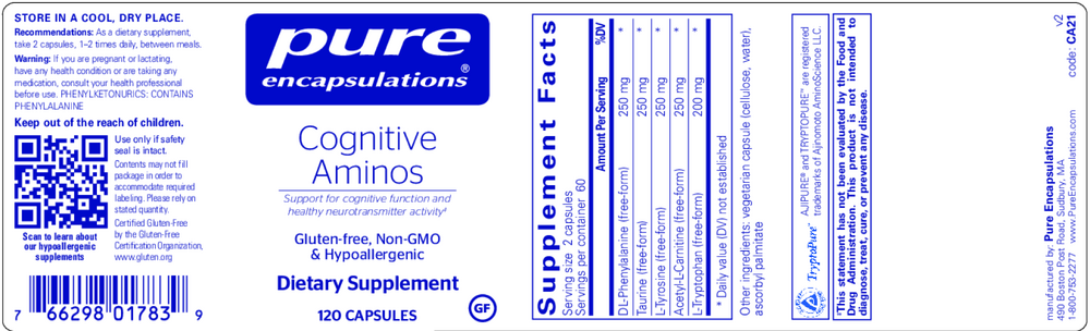 Cognitive Aminos , Pure