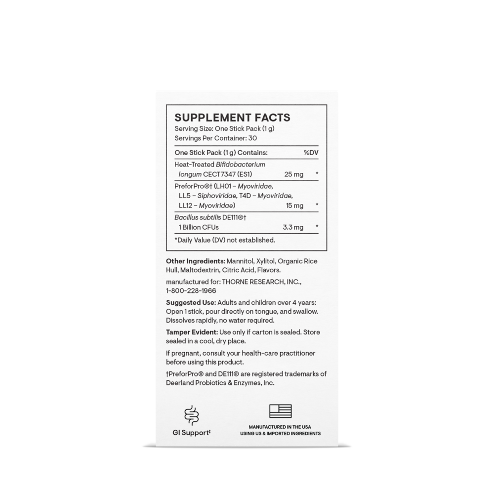 Complete Biotic, 30 Packets , Brand_Thorne Research Form_Packets Size_30 Packets