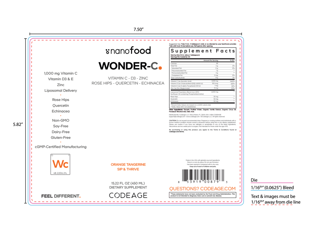 Liposomal Wonder-C, 450 mL Liquid