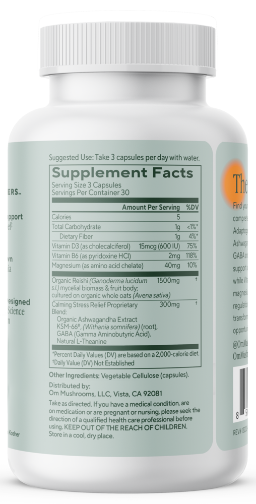 Relax Mushroom Capsules, 90 capsules , Form_Capsules